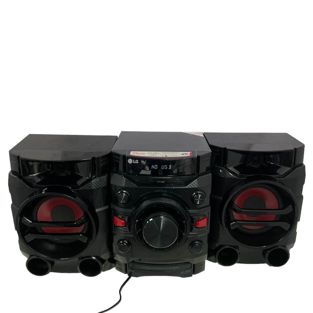 LG CM4360 XBOOM 230W Bluetooth Mega sound Party HiFi System NO REMOTE